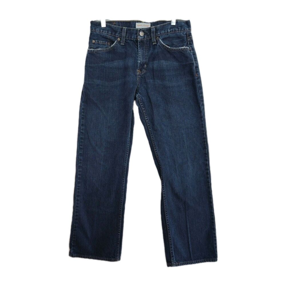 Rincon‎ Straight Men's Jeans, 30x30, Straight Leg, Dark Wash Blue